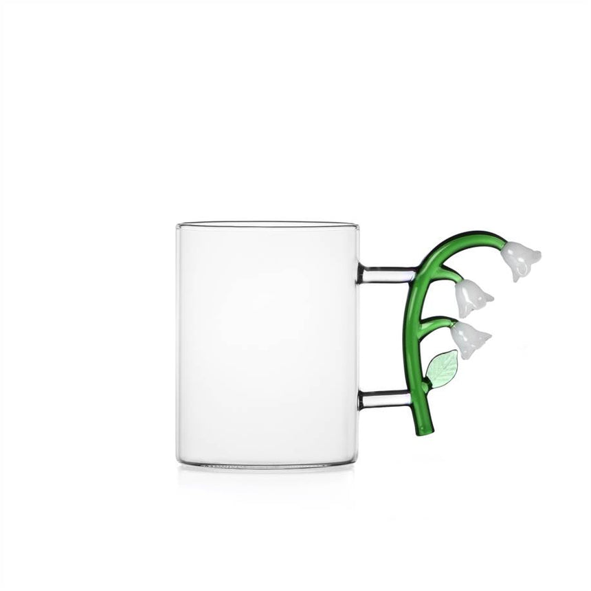 Botanica Mug, White Flowers