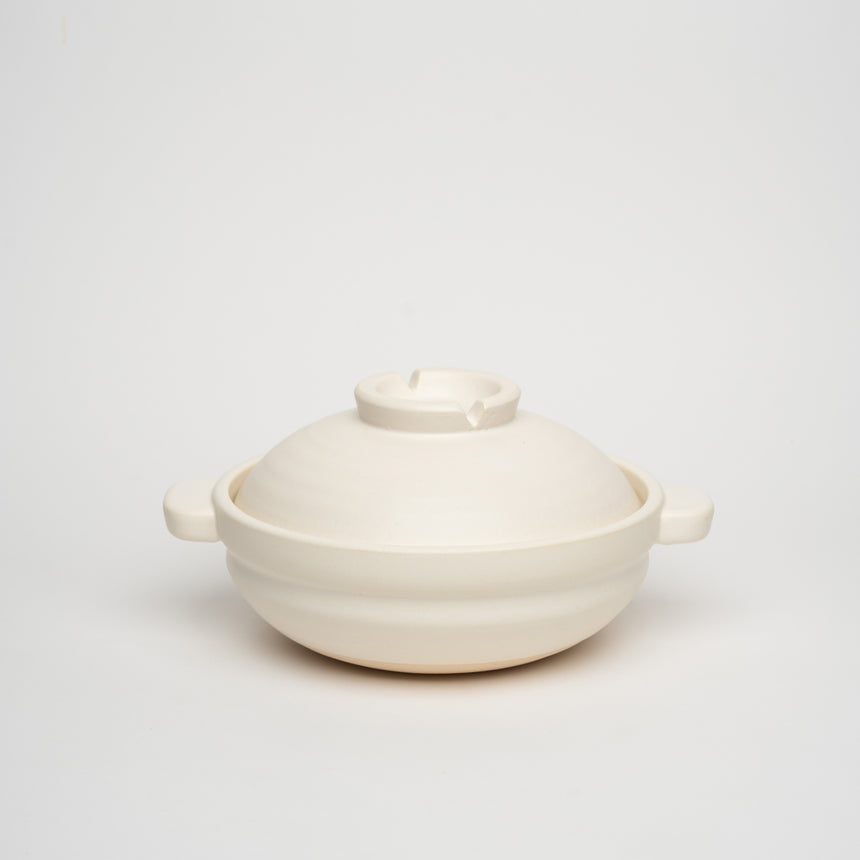 KAMOSHIKA Earthenware pot White