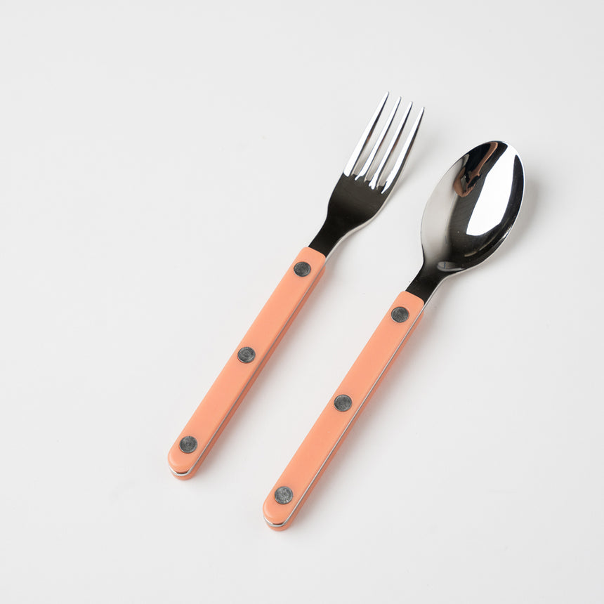 Sabre Bistrot Shiny Flatware, Pink