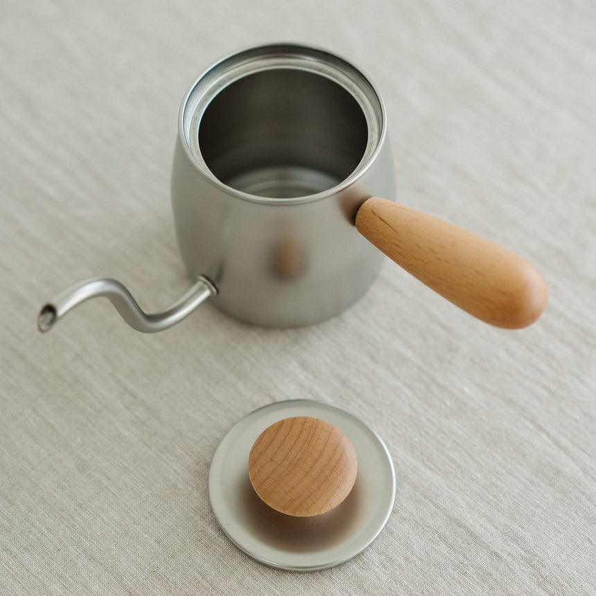 Miyaco Single Drip Pour Over Pot, Silver