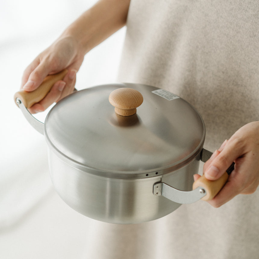 Chitose Stylish Stainless Steel Soup Pot