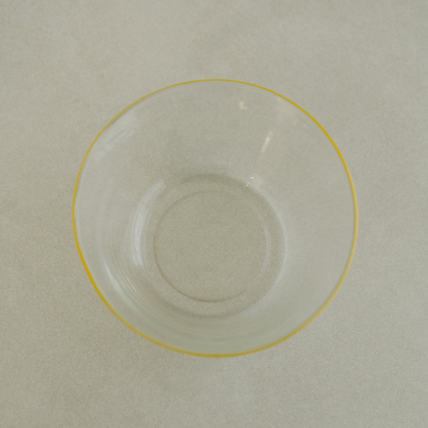 POTPURRI Bitte Glass Bowl, Yellow