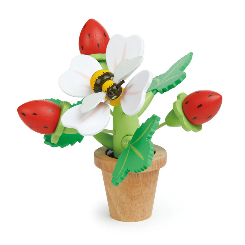 tender leaf toys - Strawberry Flower Pot
