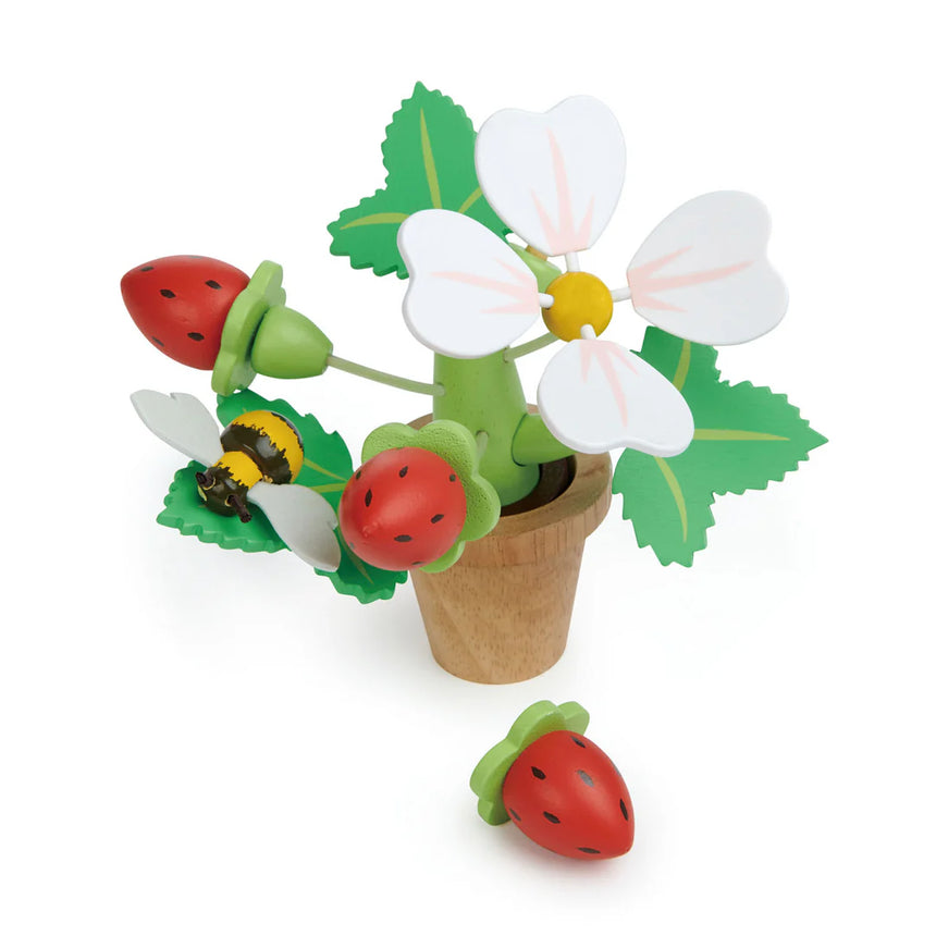 tender leaf toys - Strawberry Flower Pot