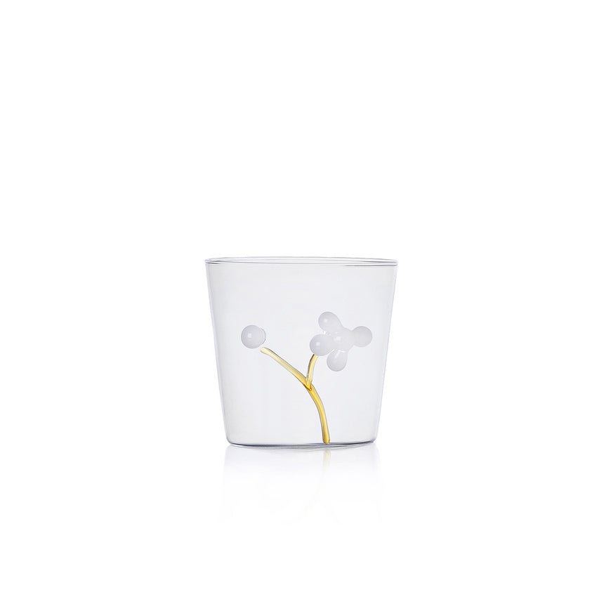 Greenwood Tumbler, White Berries