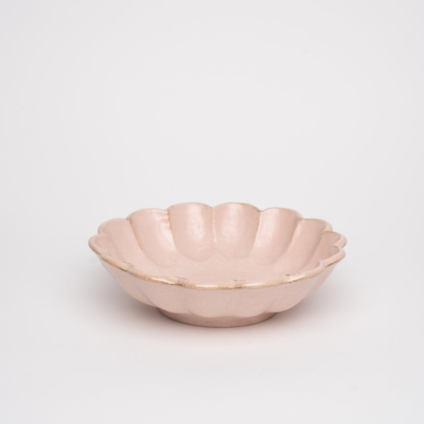 Kohyo Rinka Deep Soup Plate, Pink