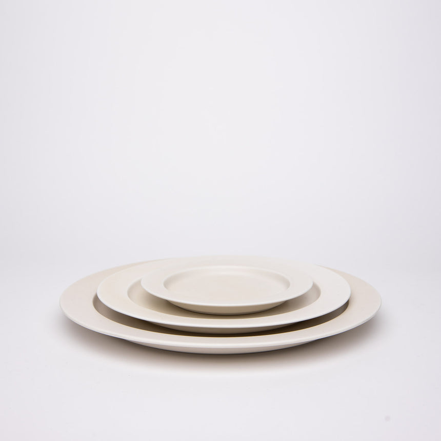 unjour plate - suna, beige