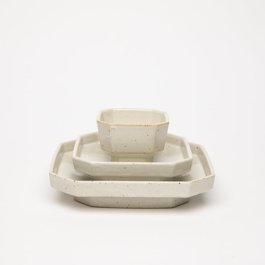 Pave Series Plate - White