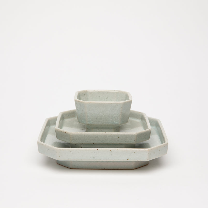 Pave Series Plate - Celadon