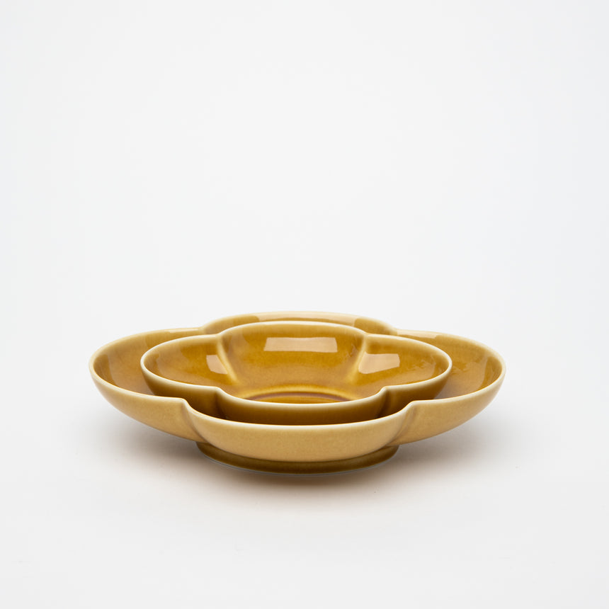 mizu-mizu Mokko Oval Bowl, Caramel