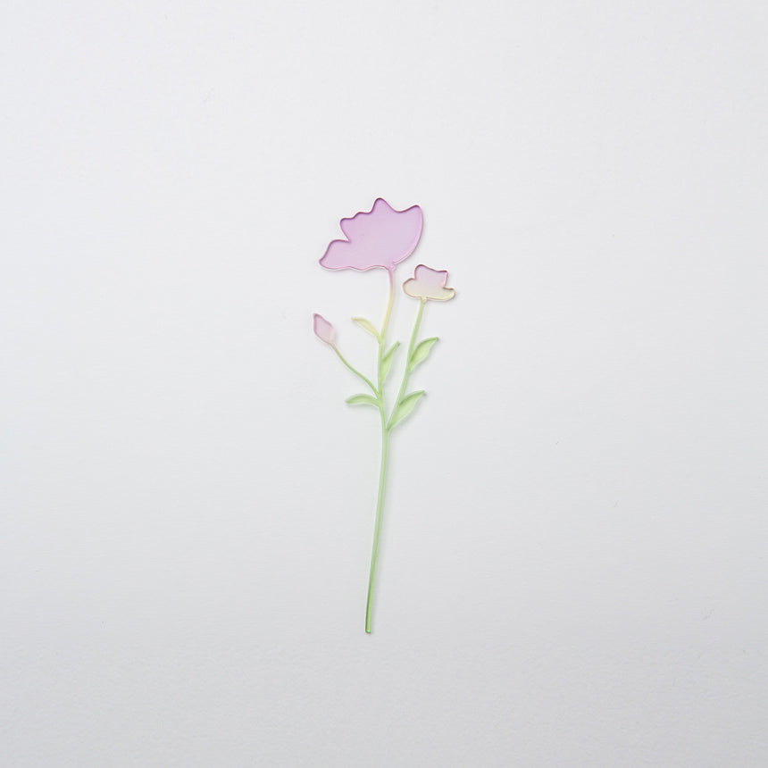 Artist Acrylic Flower, Violet Orchid