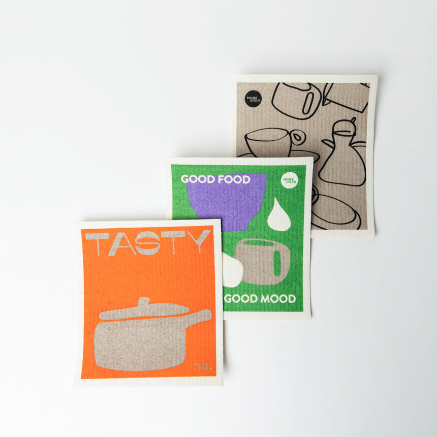 Artist Swedish Dishcloth - Art set of 3