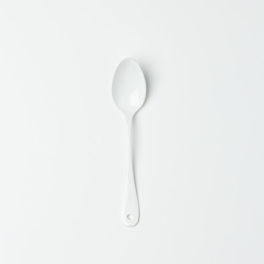 Blanc - Enamelware Dessert Spoon