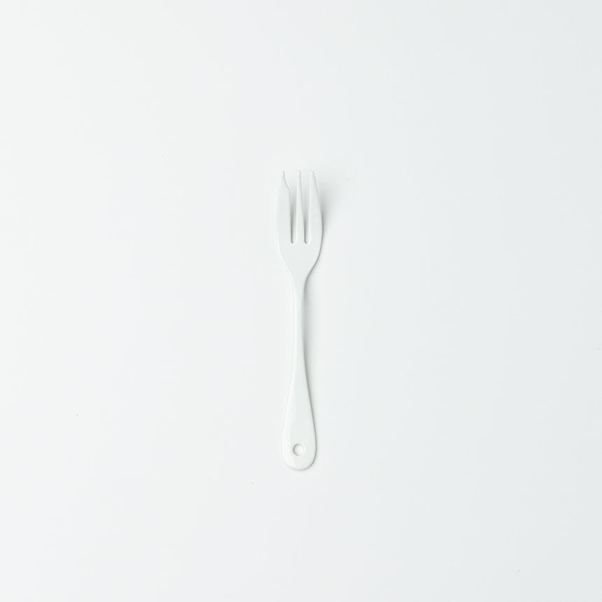 Blanc - Enamelware Cake Fork