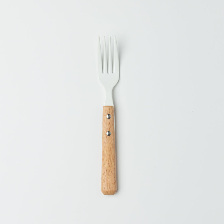 Natural Blanc - Enamelware Dessert Fork
