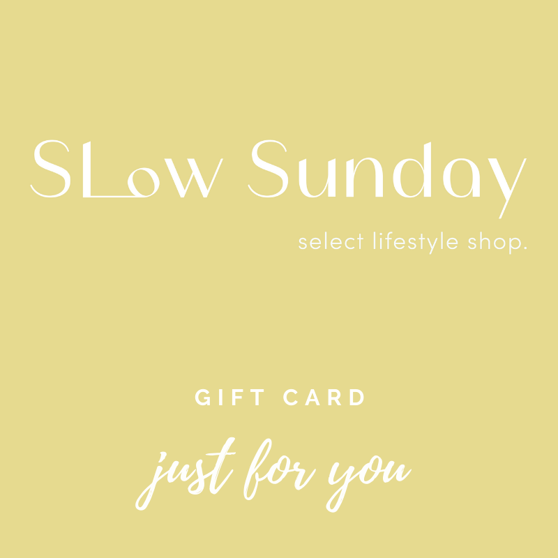 Slow Sunday Gift Card