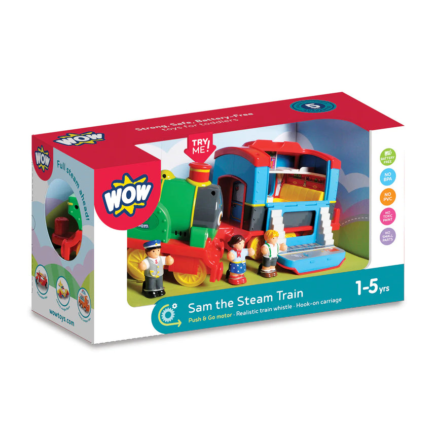 WOW toys - Sam the Steam Train