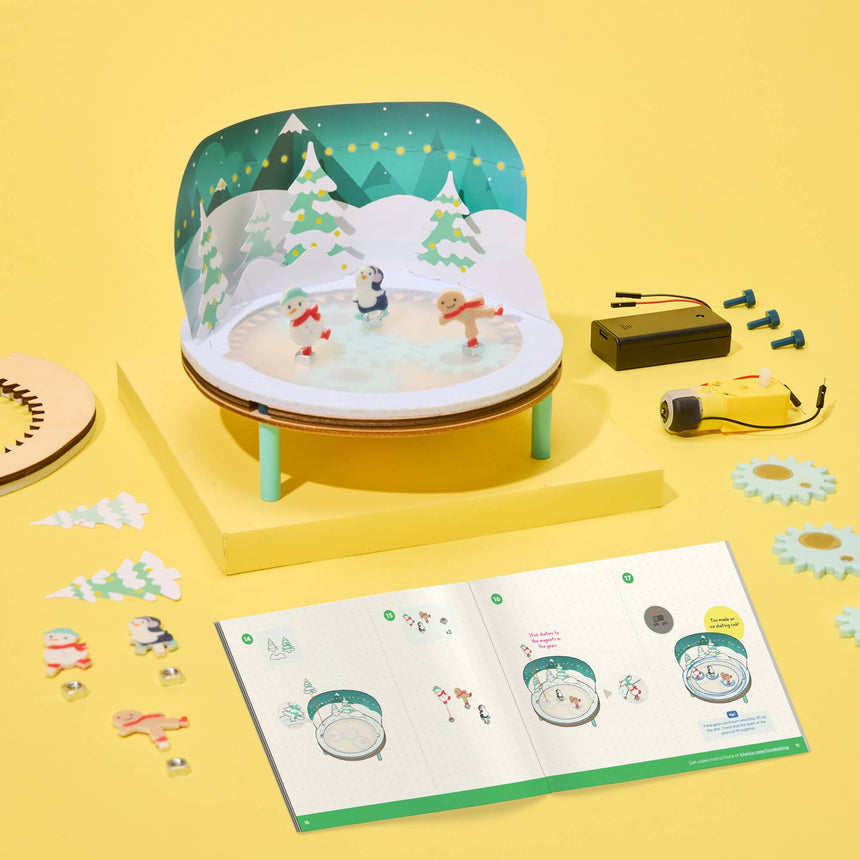 KiwiCo - Ice Skating Rink Engineering Kit for Kids