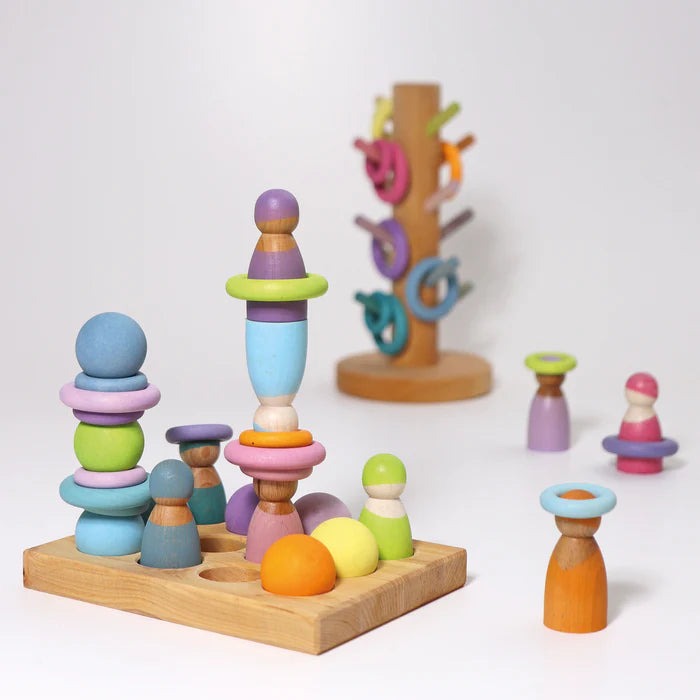 Wooden Pastel Balls, Small
