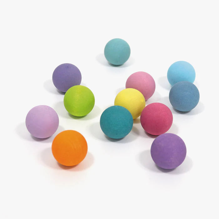 Wooden Pastel Balls, Small
