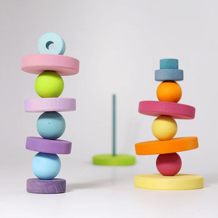 Wooden Pastel Balls, Small