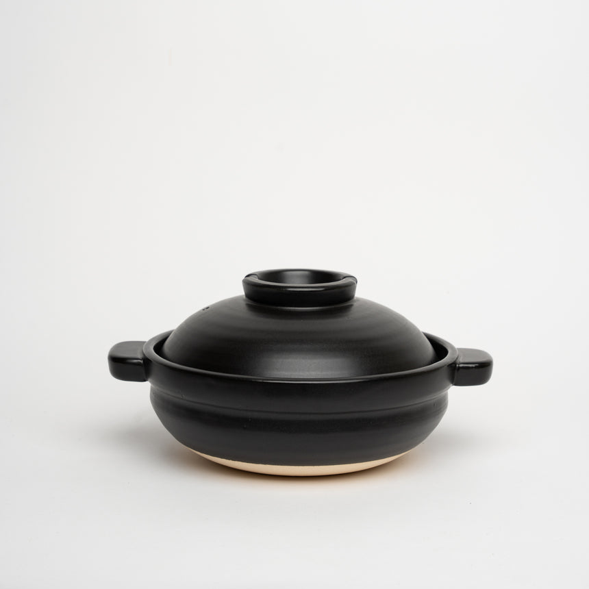 KAMOSHIKA Earthenware pot, Black