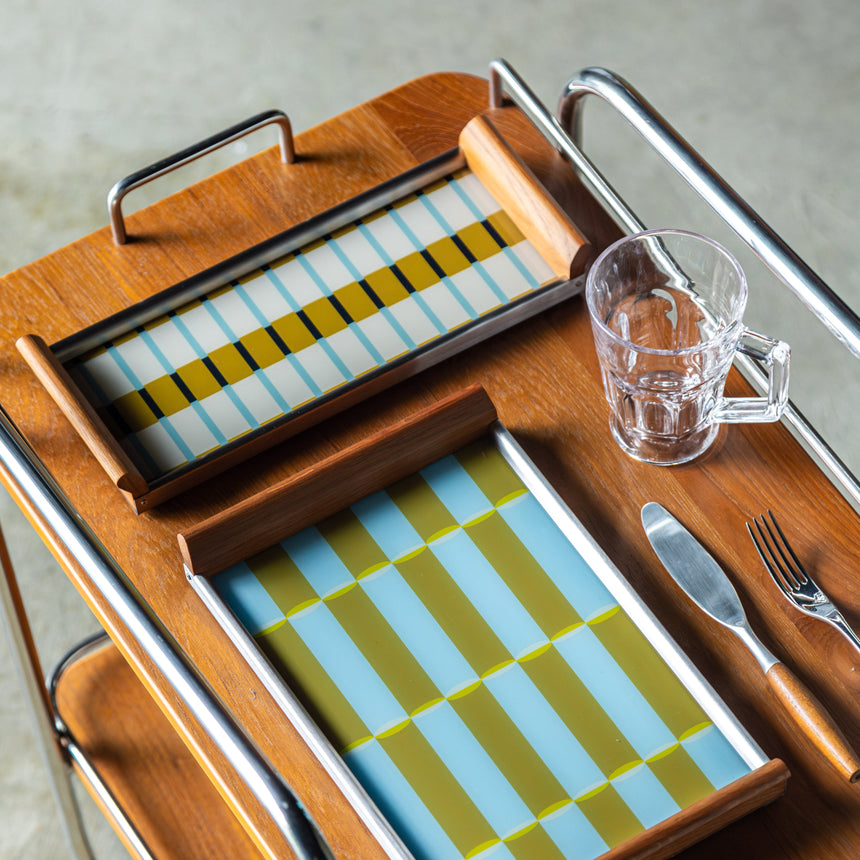 Artful Display Tray, Golden Sky