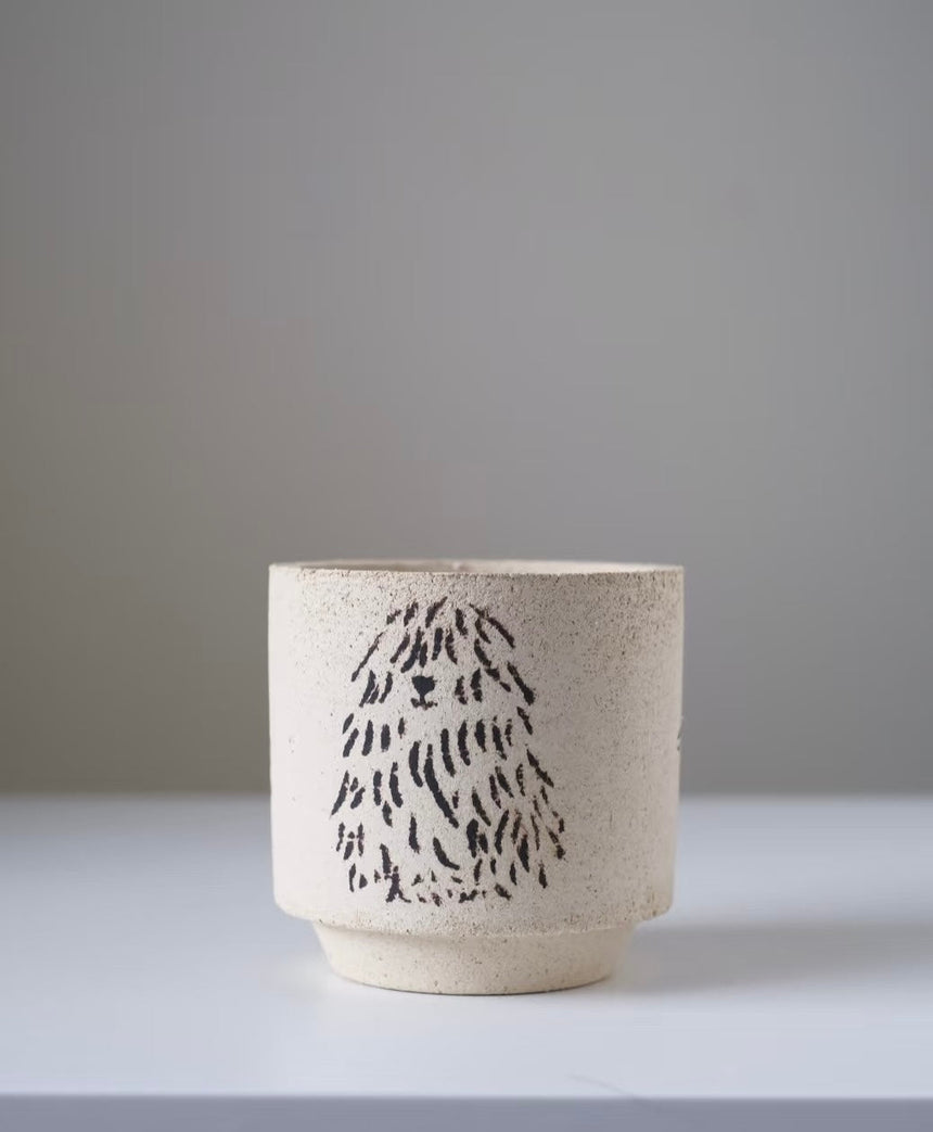 Fluffy - mini pot