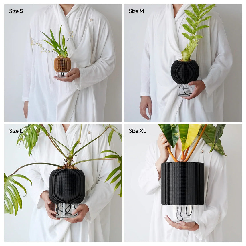 RILL SELF-WATERING & AIR PRUNING PLANTER