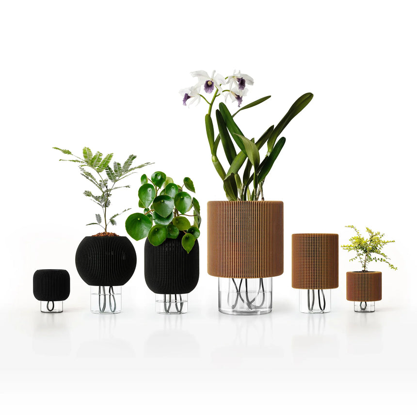 PEBBLE SELF-WATERING & AIR PRUNING PLANTER