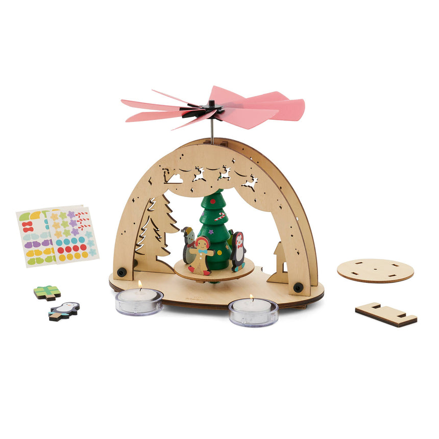 KiwiCo - Christmas Candle Carousel Science Kit for Kids