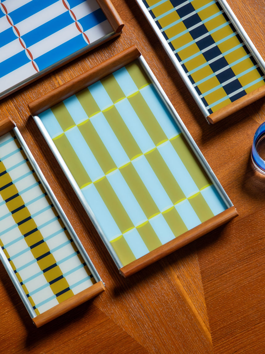 Artful Display Tray, Golden Sky