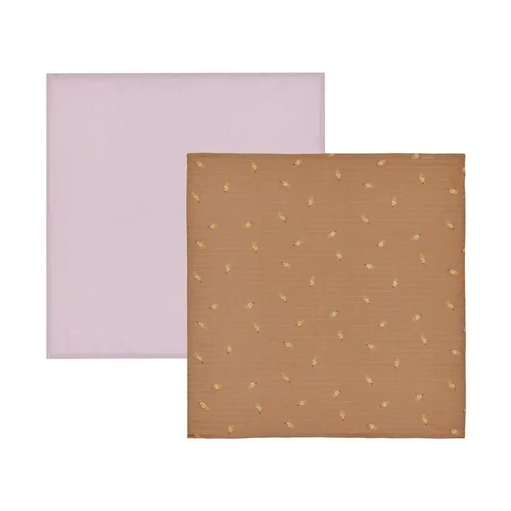 OYOY - Muslin Cloth - 2pk, Sundae