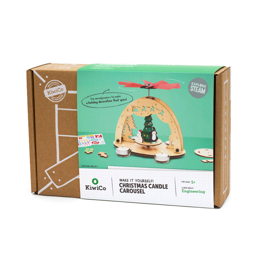 KiwiCo - Christmas Candle Carousel Science Kit for Kids