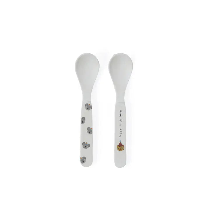 OYOY MINI- Hathi Bamboo Spoon Set, Off White