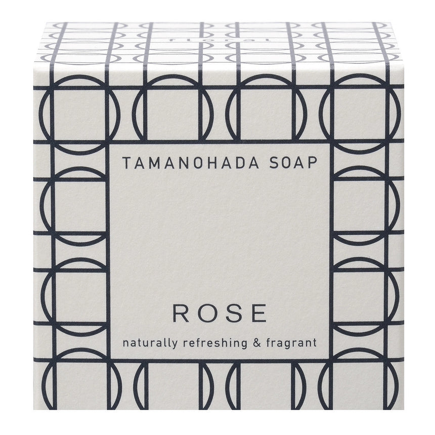 Tamanohada Round Soap, Rose