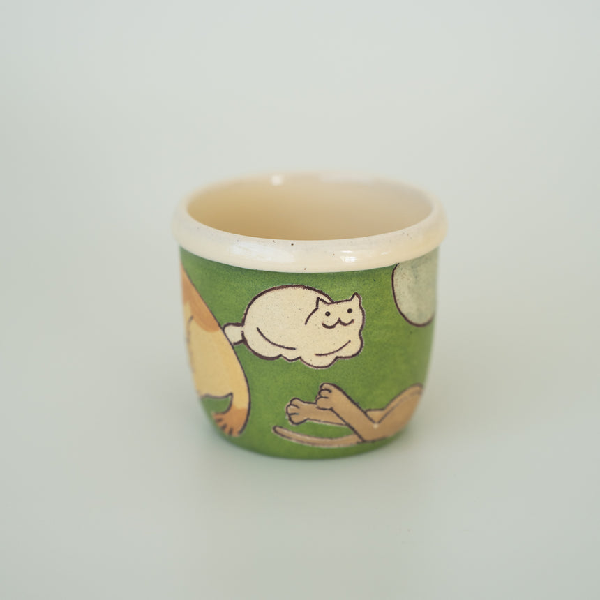 Claysup Handcraft Mug, Lazy Sunday Dog