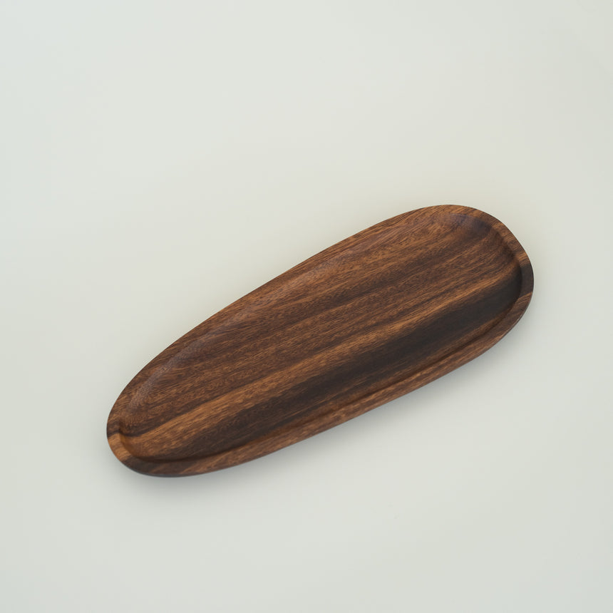 Quiet Forms Wood Tray, Leaf