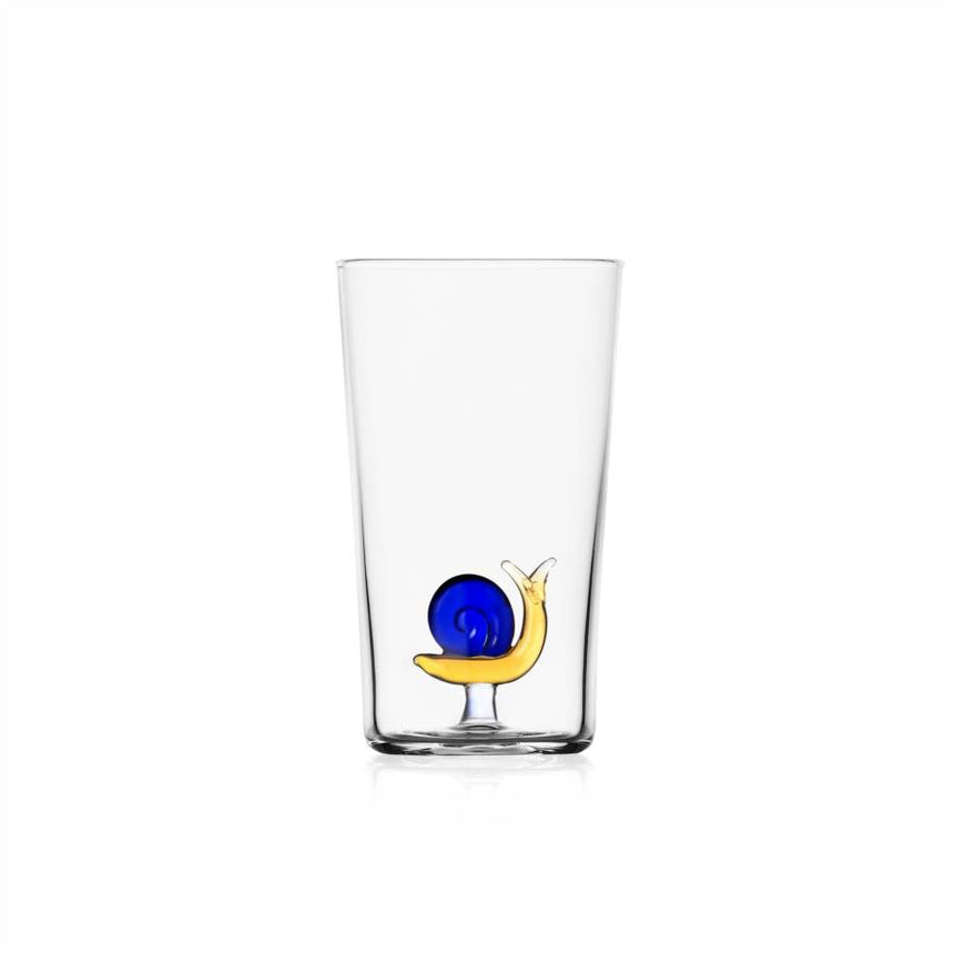 Animal Farm Tall Glass, Snail
