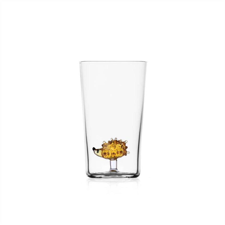 Animal Farm Tall Glass, Hedgehog