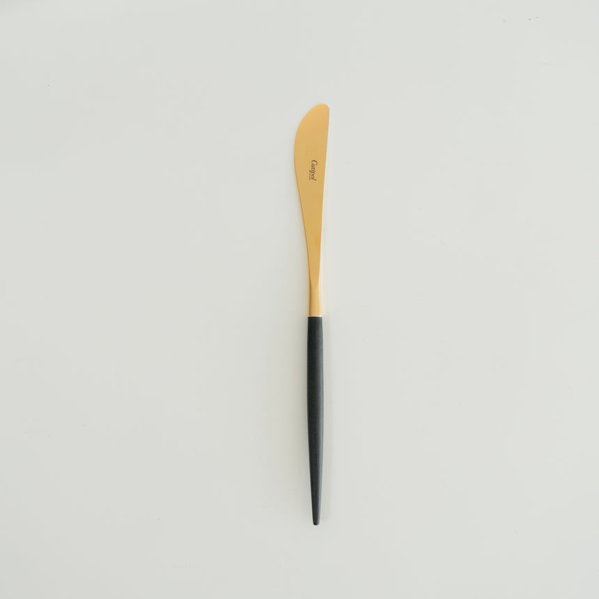 MIO Gold Flatware, Black