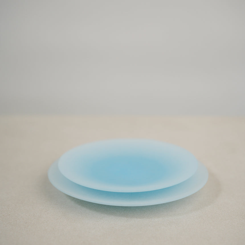 Handcrafted Glass Plate, Sky