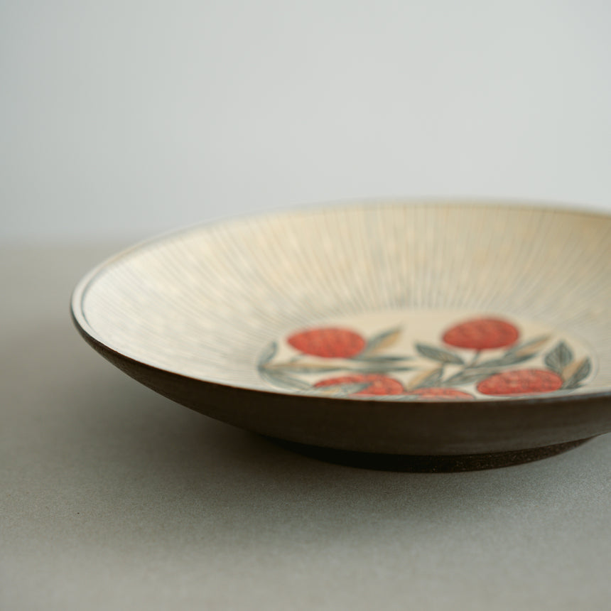 Floral Shadows Plate Collection - Lychee