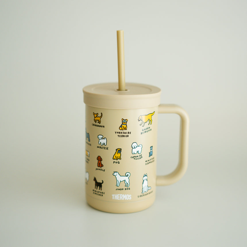 Thermos × Zero Per Zero Thermal Mug with Straw