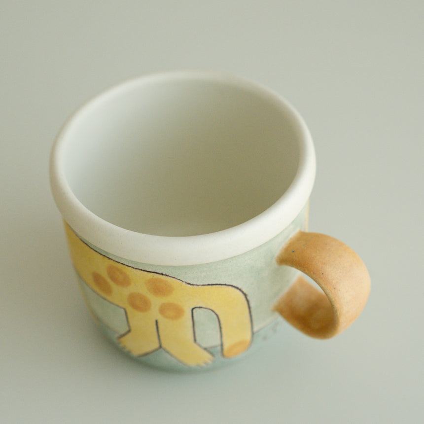 Claysup Handcraft Mug, the Cat