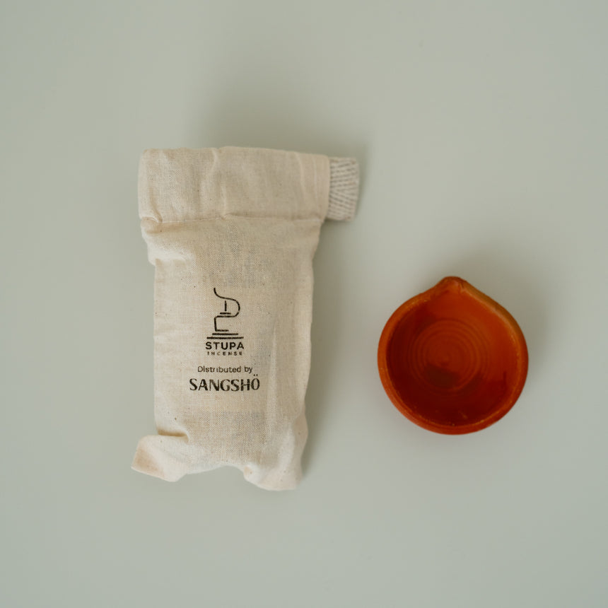STUPA Incense Nepal, LOKTA Rope Incense, Sandalwood