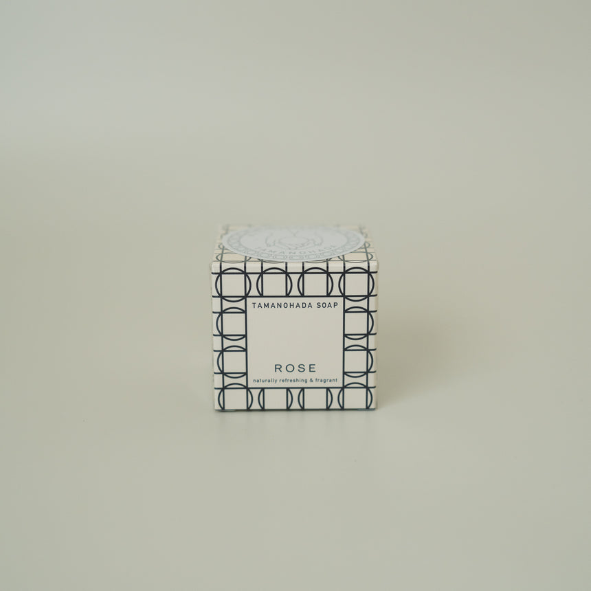 Tamanohada Round Soap, Rose