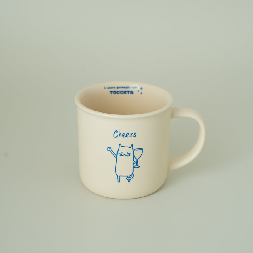 Cheers Cat Mug