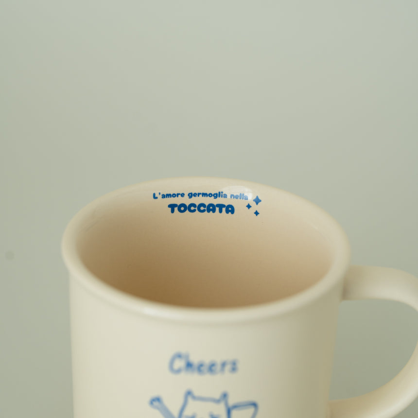 Cheers Cat Mug