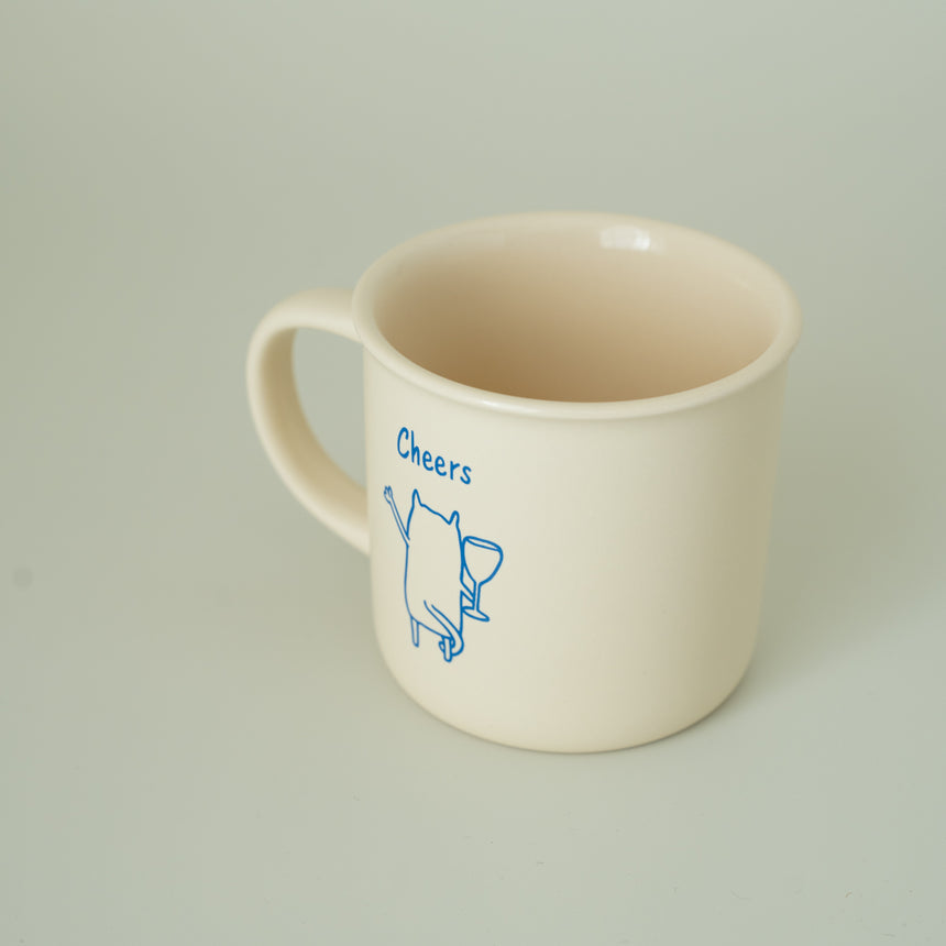 Cheers Cat Mug